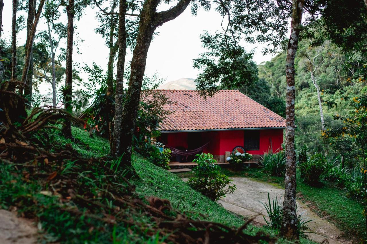 Sitio Das Hortensias Chales Conceição da Ibitipoca Exteriör bild