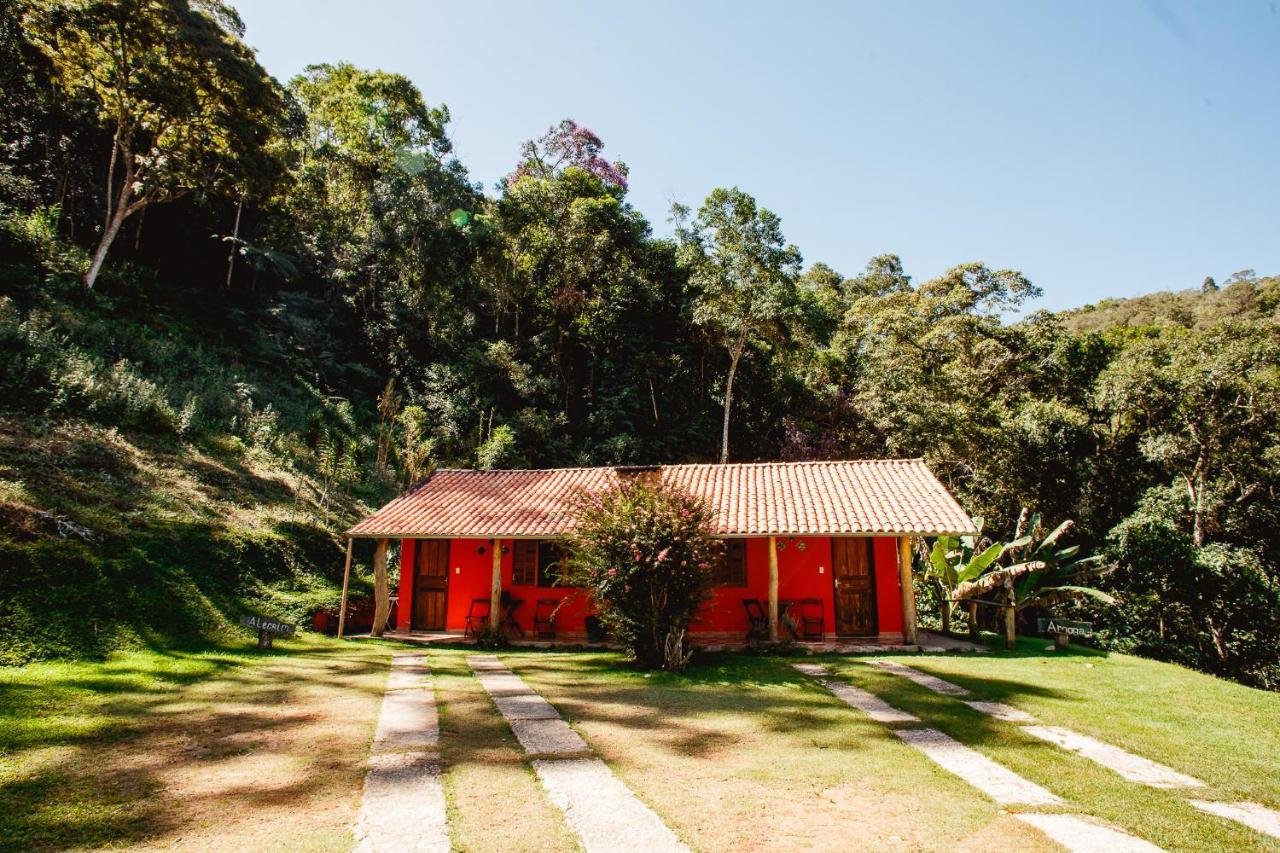 Sitio Das Hortensias Chales Conceição da Ibitipoca Exteriör bild